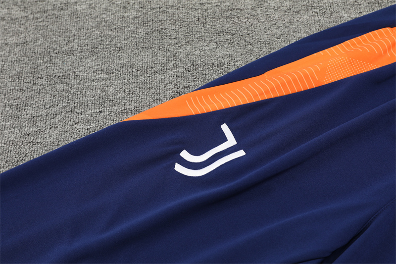 Unisex Juventus 2024/25 Half-Zip Kids Sweater+Pant 14001 - Image 3
