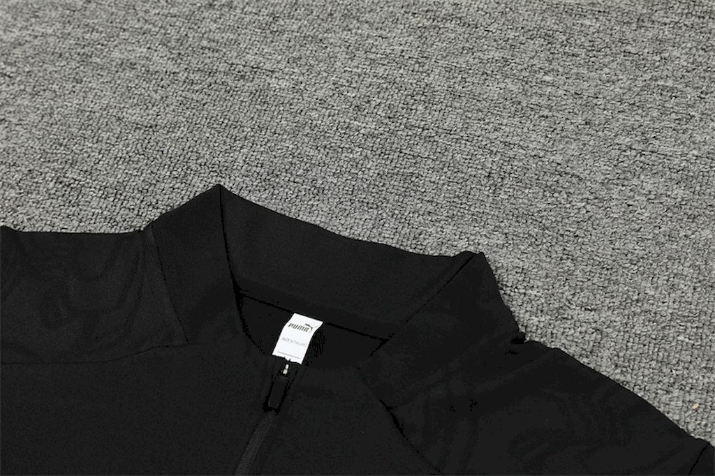 Unisex Ac Milan 2024/25 Half-Zip Adult Sweater+Pant 14001 - Image 6