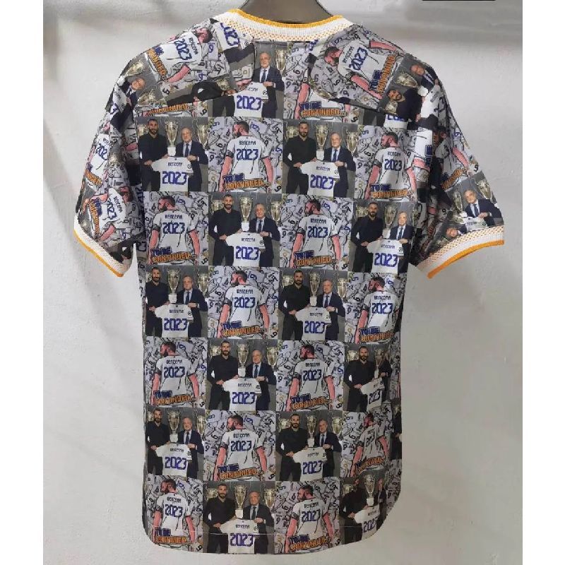 Real Madrid 2023 Benzema Jersey Player Version – Bild 2