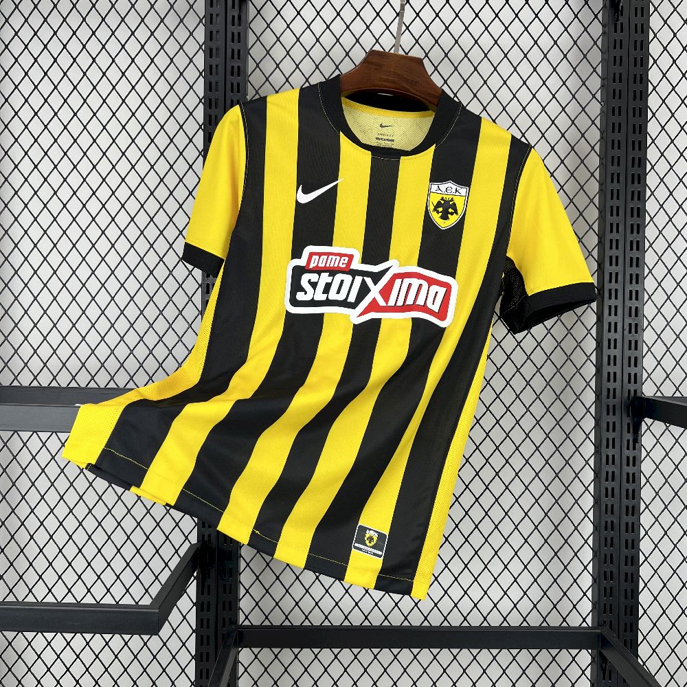 Mens Aek Athens 2025/26 Home Jersey