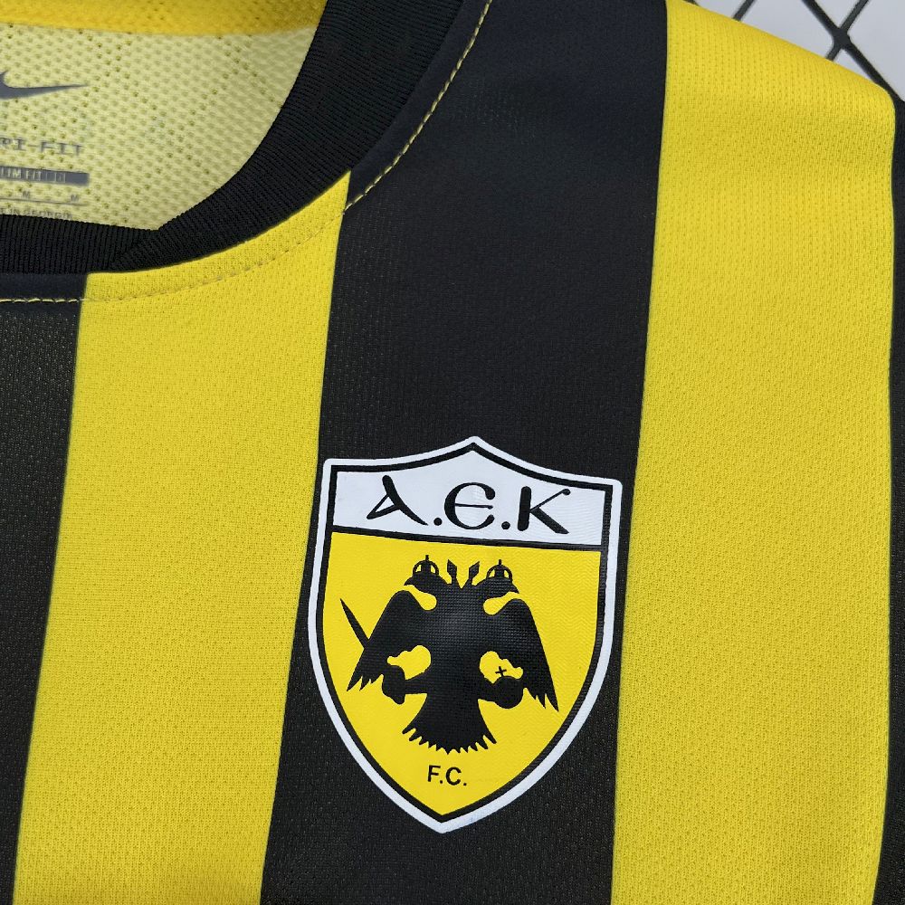 Mens Aek Athens 2025/26 Home Jersey - Imagen 7