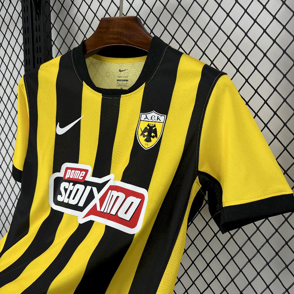 Mens Aek Athens 2025/26 Home Jersey - Imagen 6