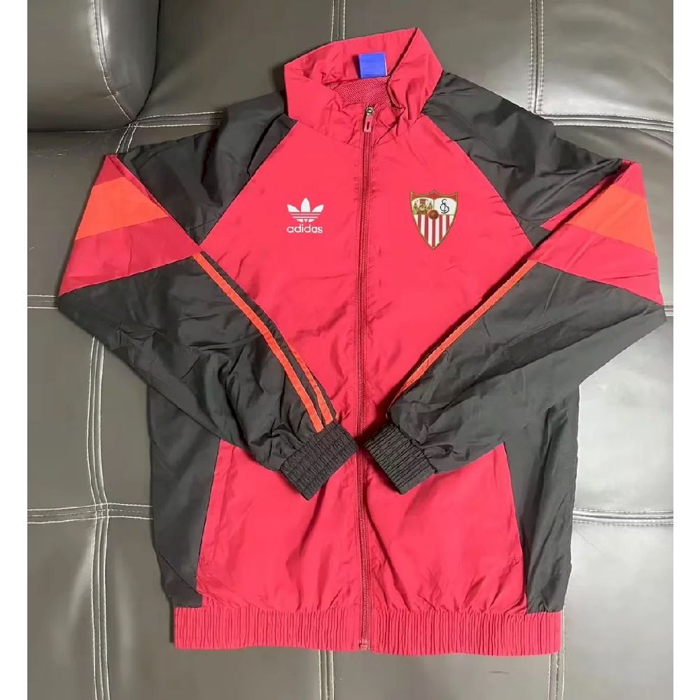 Sevilla Fc 2025 Red Windbreaker