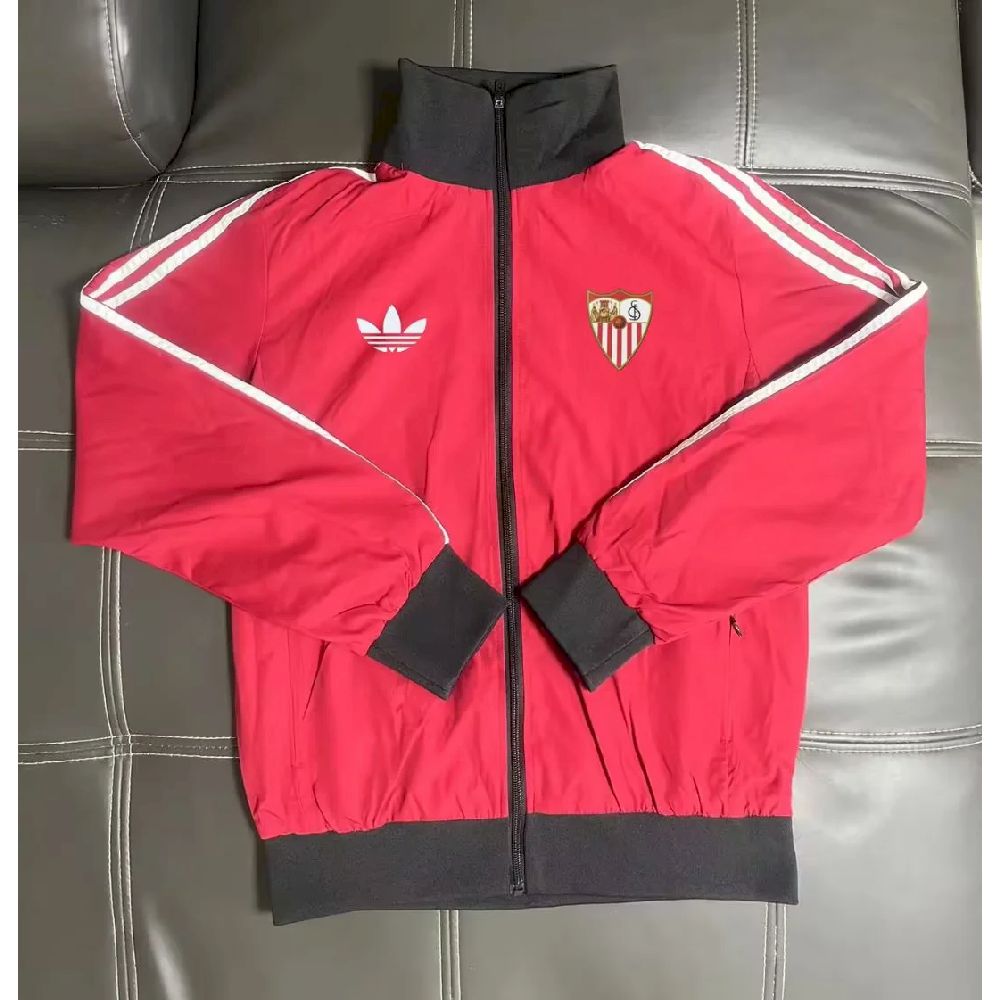 Sevilla Fc 2025 Red Windbreaker