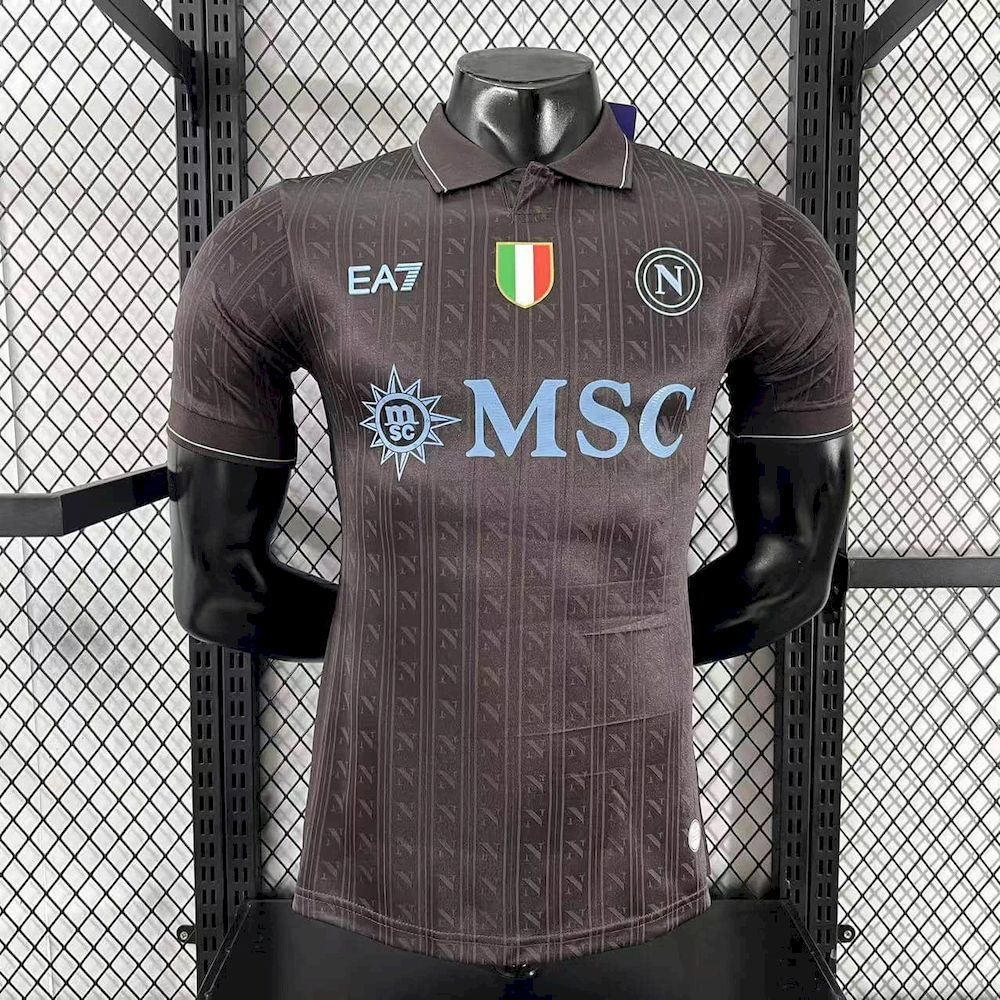 Mens Napoli 2025/26 Third Jersey Player Version