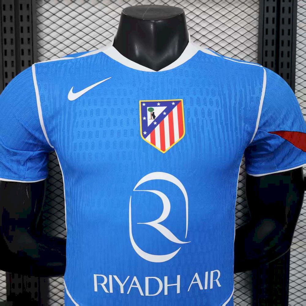 Mens Atletico Madrid 2025/26 Third Jersey Player Version - Image 10