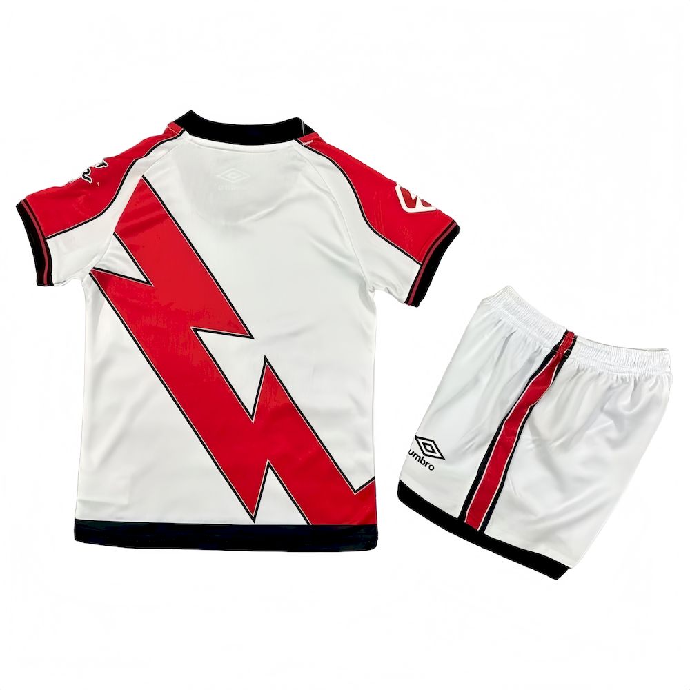 Kids Rayo Vallecano 2025/26 Home Kit - Image 2