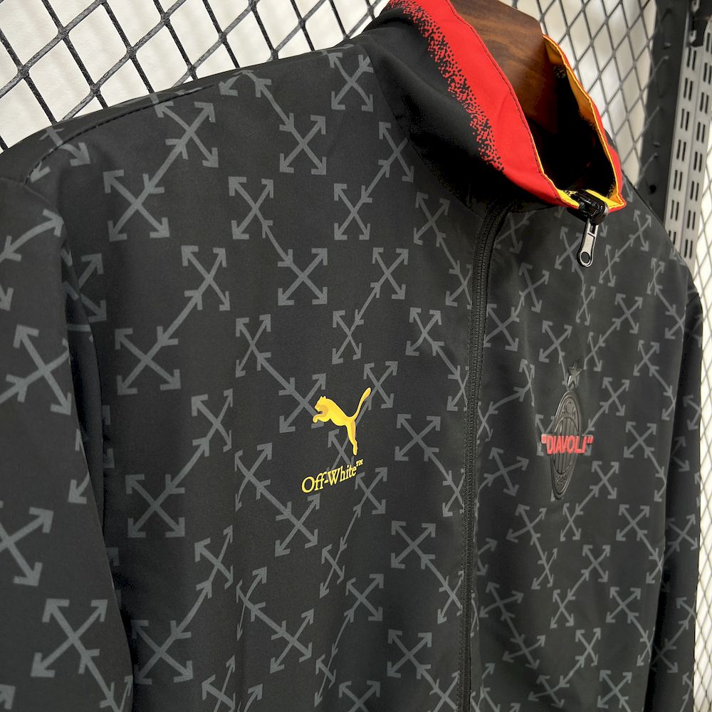 Ac Milan 2025 Reversible Jacket – Bild 9