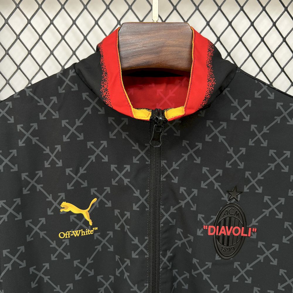 Ac Milan 2025 Reversible Jacket – Bild 8
