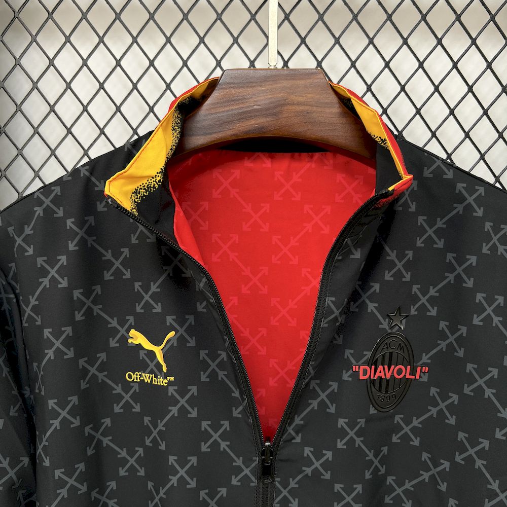 Ac Milan 2025 Reversible Jacket – Bild 7