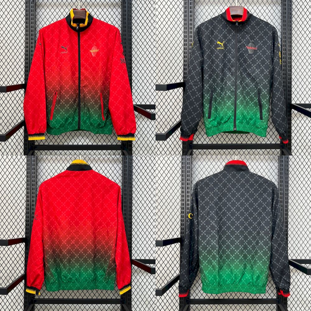 Ac Milan 2025 Reversible Jacket