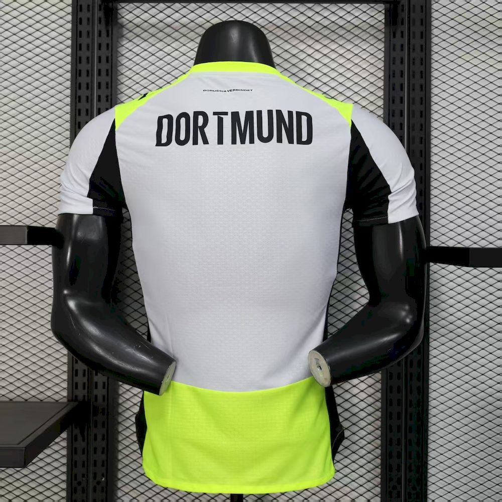 Mens Borussia Dortmund 2025/26 Away Jersey Player Version - Image 2
