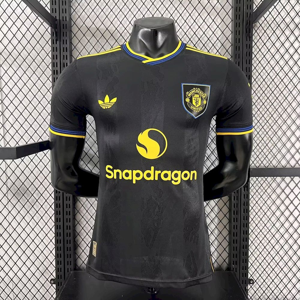 Mens Manchester United 2025/26 Third Jersey Player Version