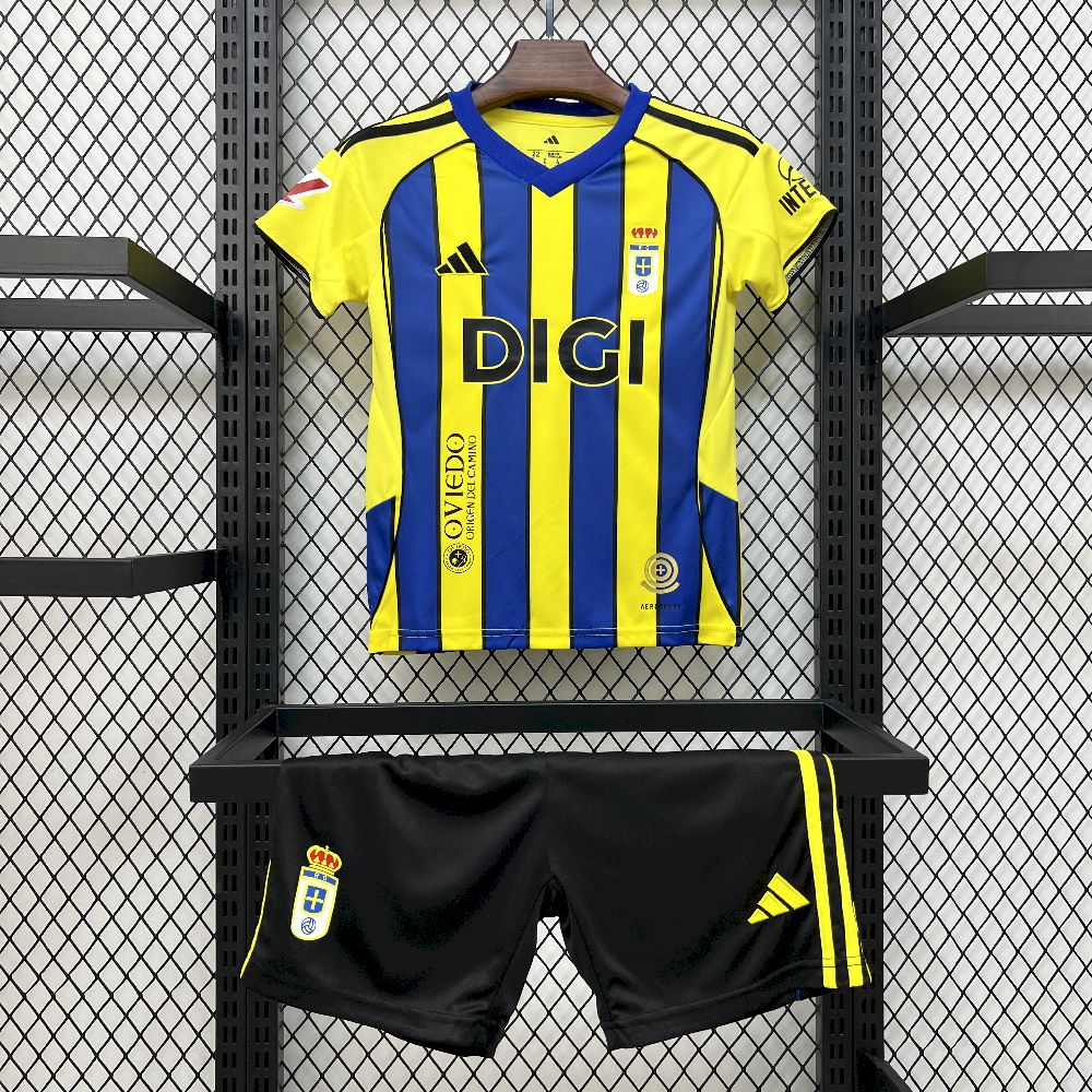 Kids Real Oviedo 2025/26 Away Kit