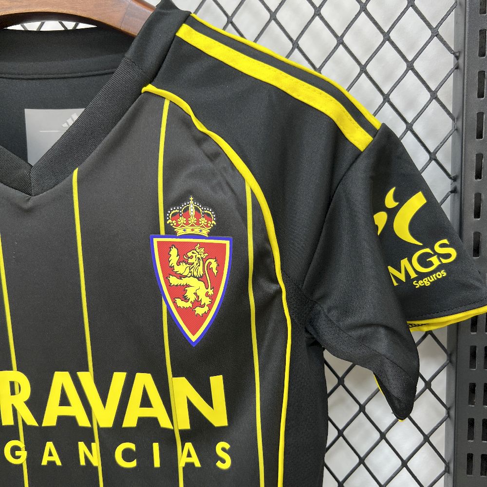 Kids Real Zaragoza 2025/26 Away Kit - Image 4