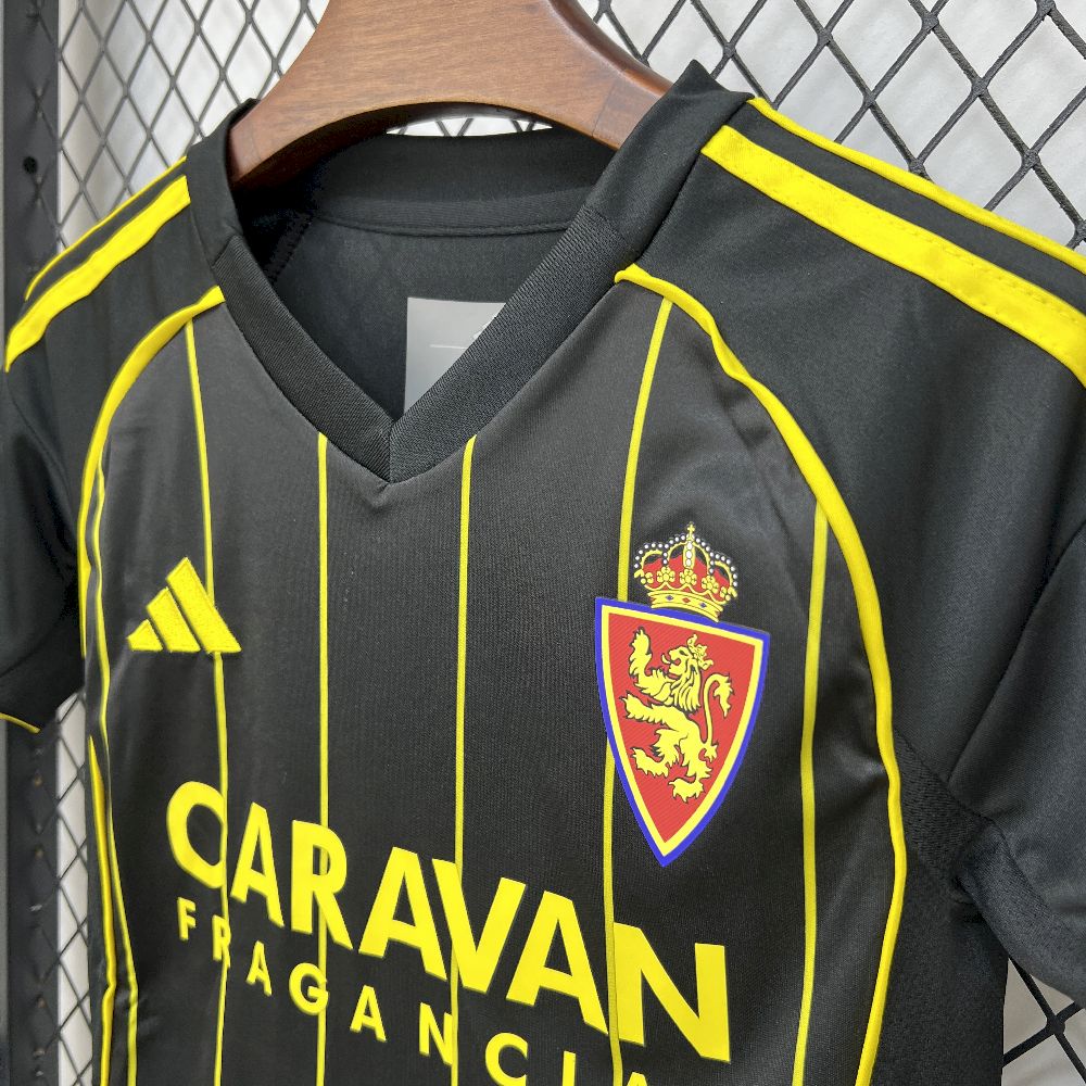 Kids Real Zaragoza 2025/26 Away Kit - Image 3
