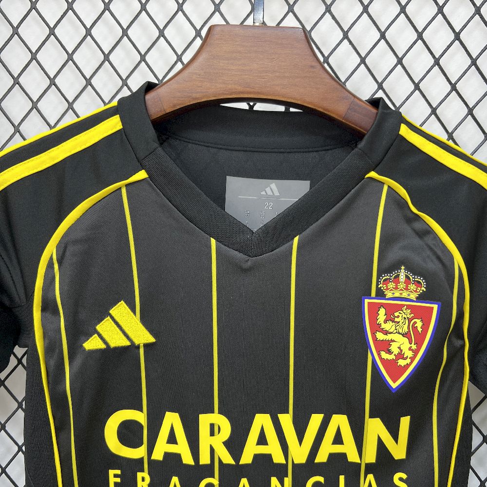 Kids Real Zaragoza 2025/26 Away Kit - Image 2