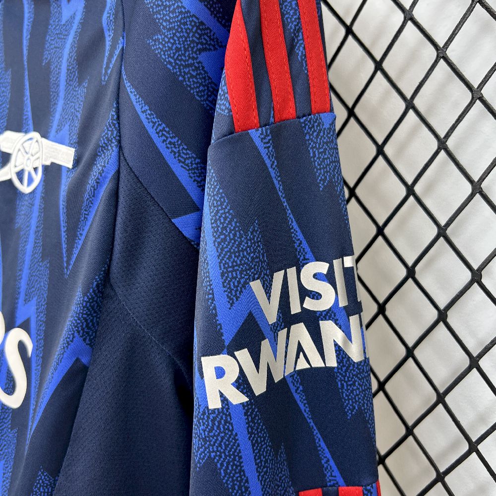 Mens Arsenal 2025/26 Away Long Sleeve Jersey - Image 4