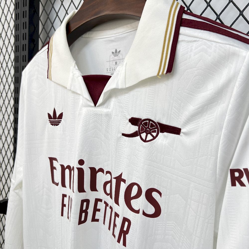 Mens Arsenal 2025/26 Third Long Sleeve Jersey - Image 7