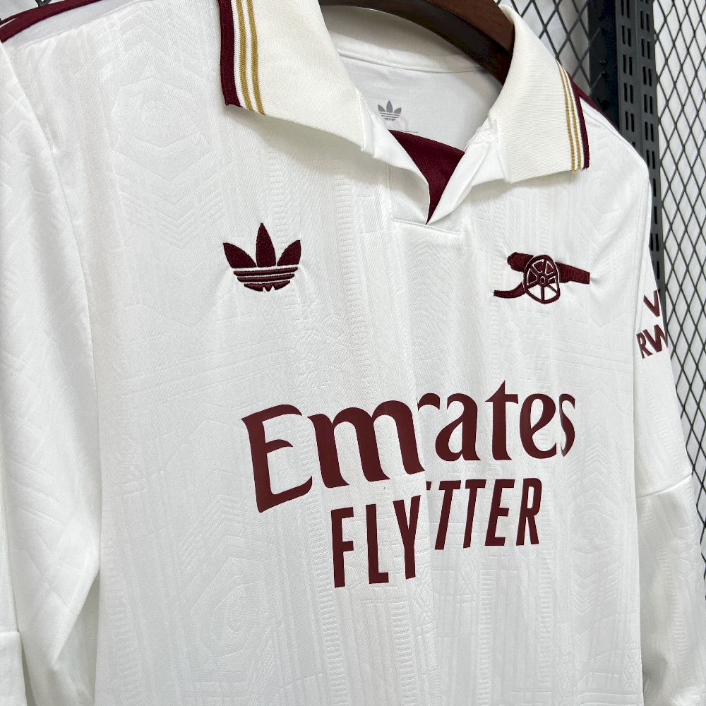 Mens Arsenal 2025/26 Third Long Sleeve Jersey - Image 3