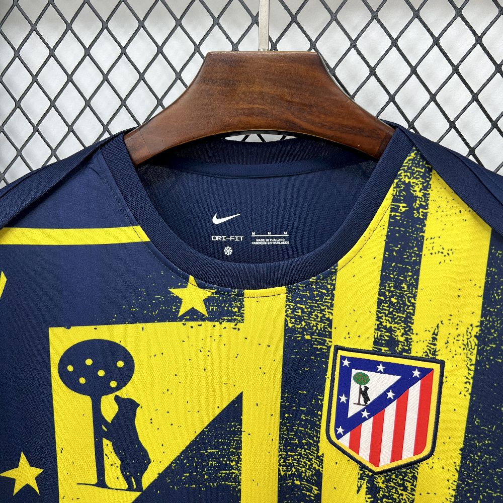 Mens Atletico Madrid 2025/26 Pre-Match Jersey - Image 2