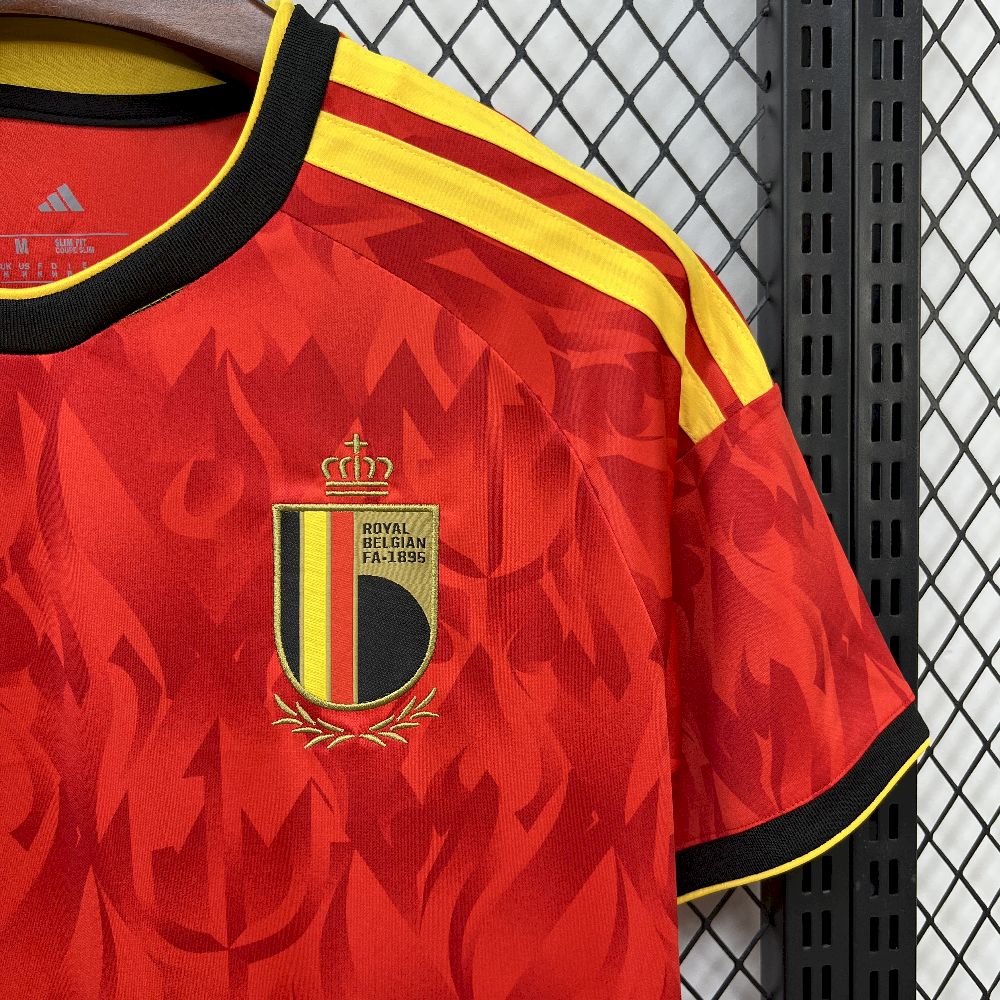Mens Belgium 2025/26 Home Jersey - Image 10