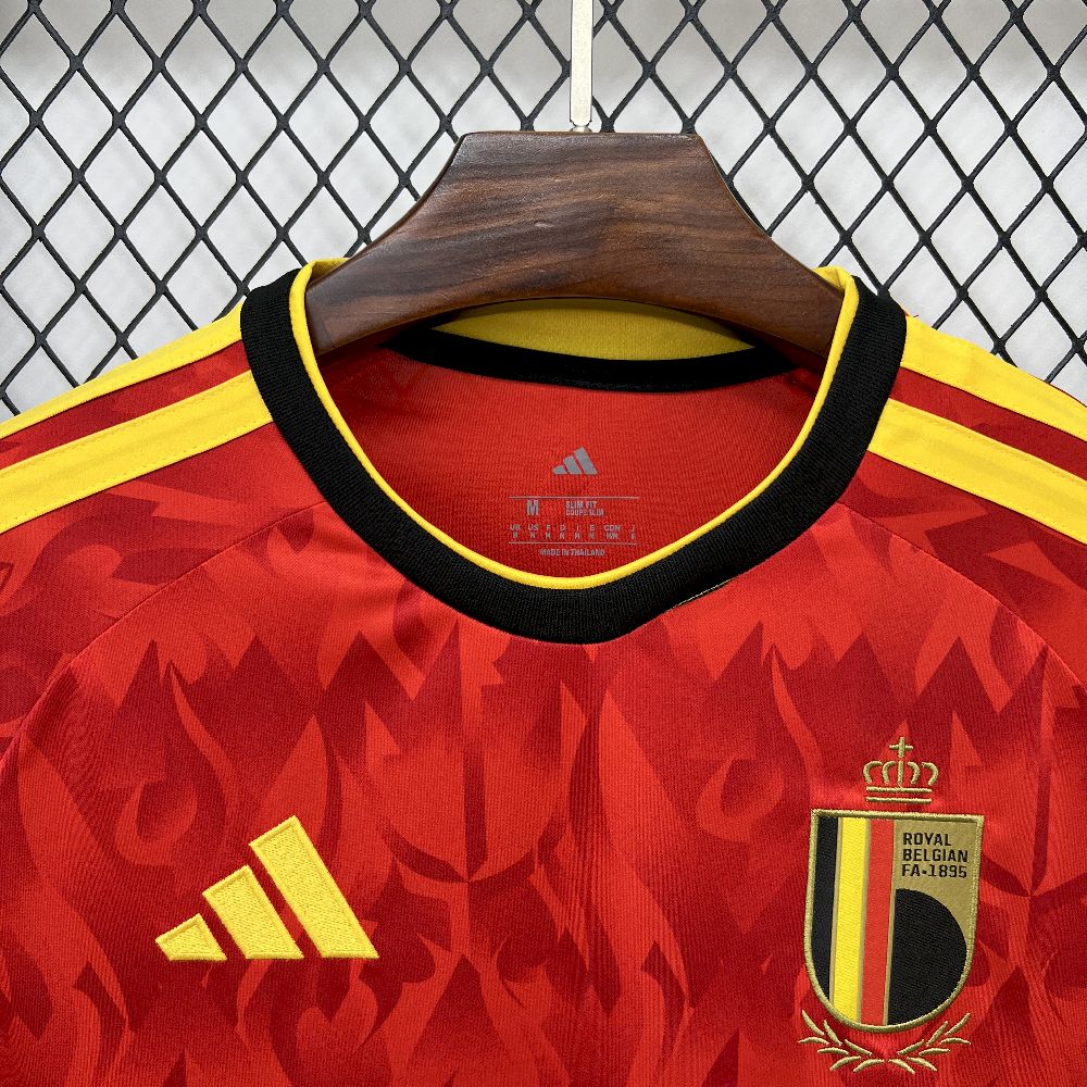 Mens Belgium 2025/26 Home Jersey - Image 9