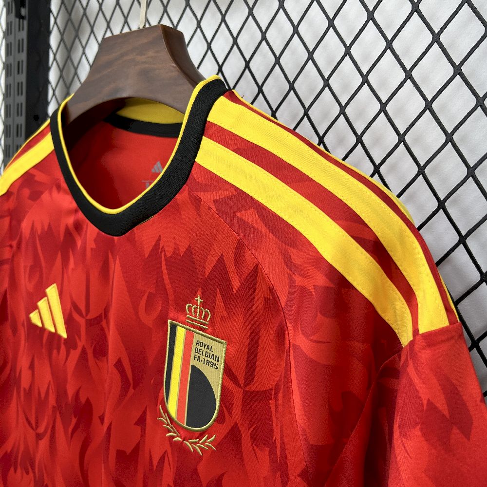 Mens Belgium 2025/26 Home Jersey - Image 8