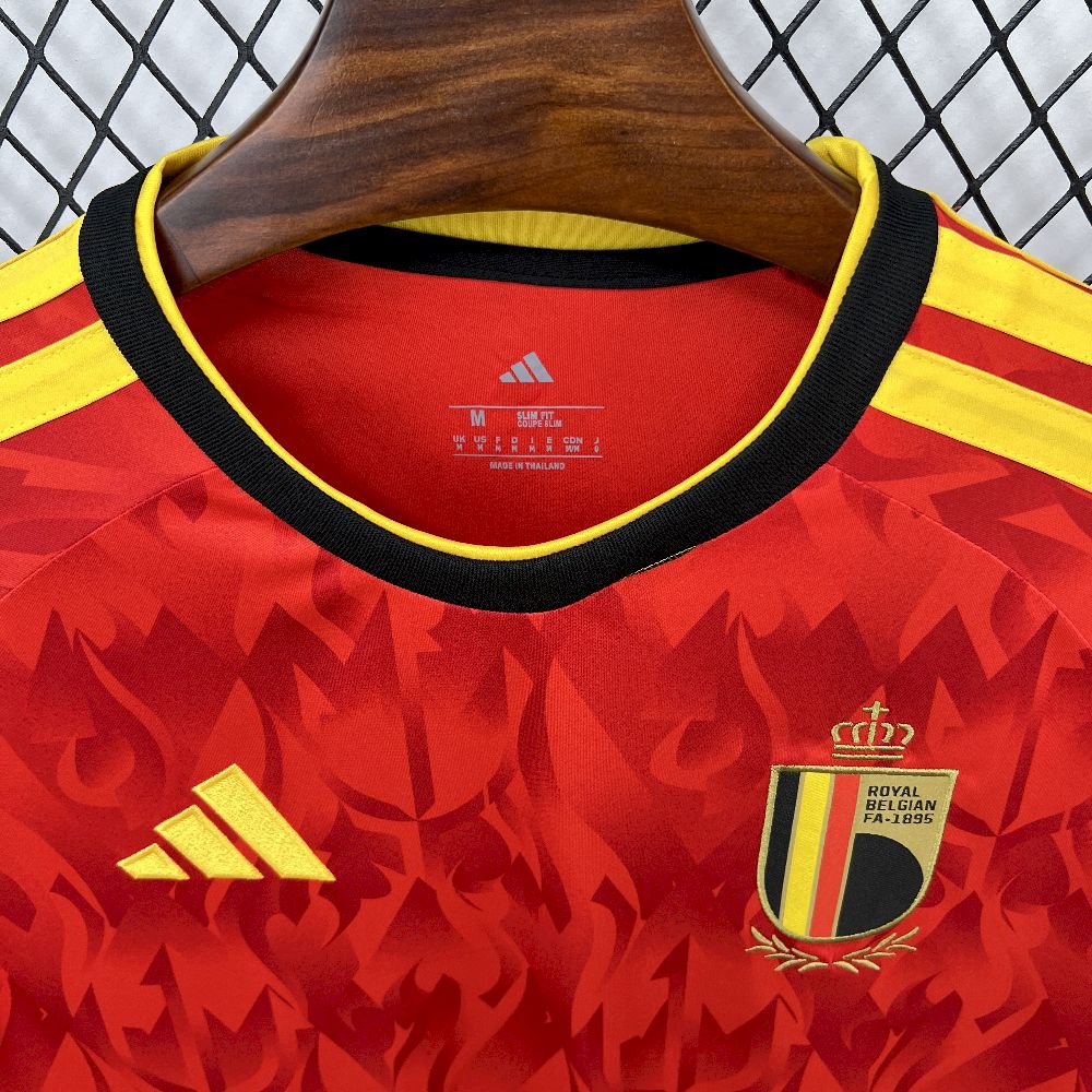 Mens Belgium 2025/26 Home Jersey - Image 7