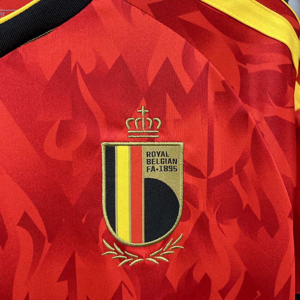 Mens Belgium 2025/26 Home Jersey - Image 5