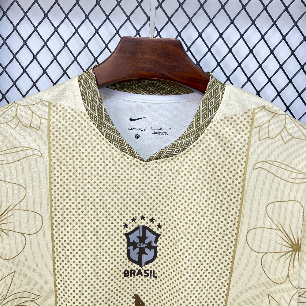 Mens Brazil 2025/26 Parrot Edition Jersey - Image 5