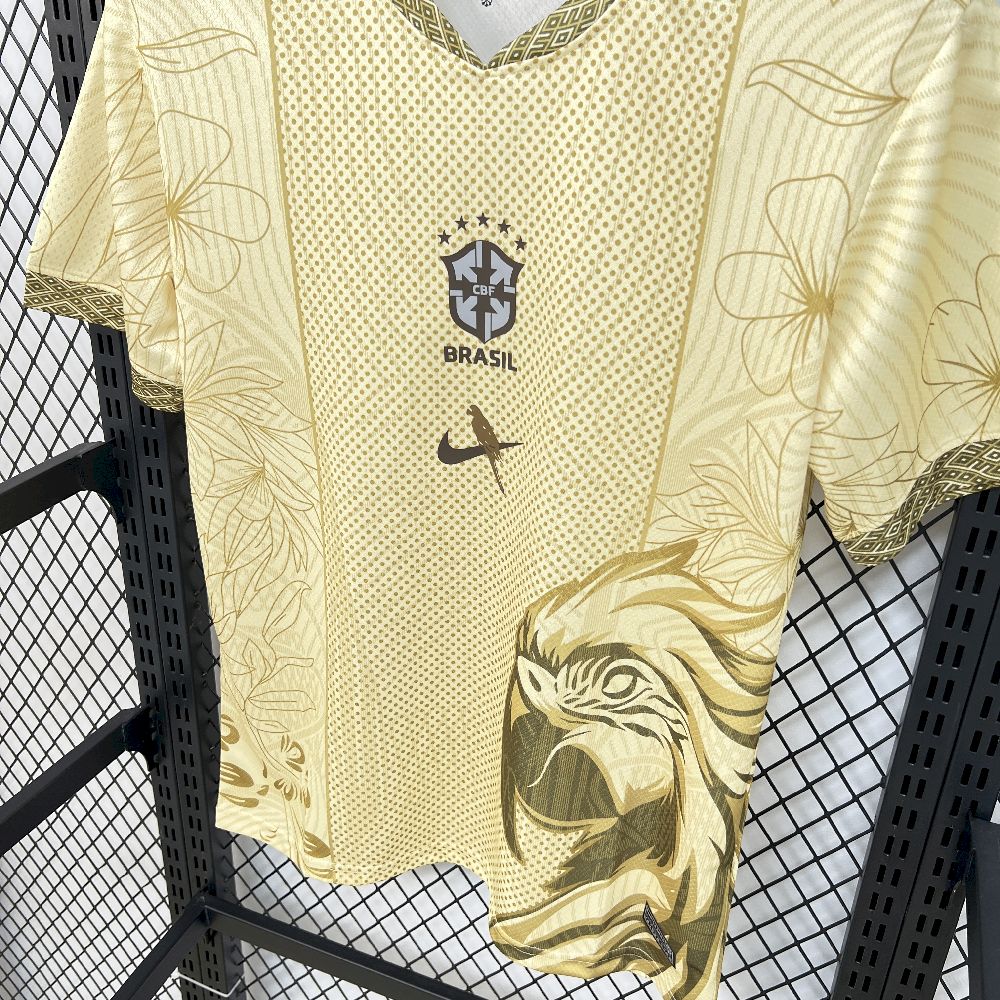 Mens Brazil 2025/26 Parrot Edition Jersey - Image 3