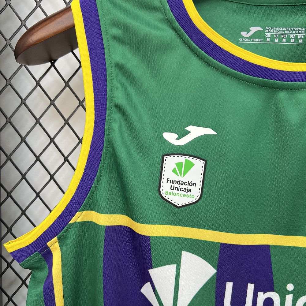 Mens Malaga Baloncesto 2025/26 Home Basketball Jersey - Image 7