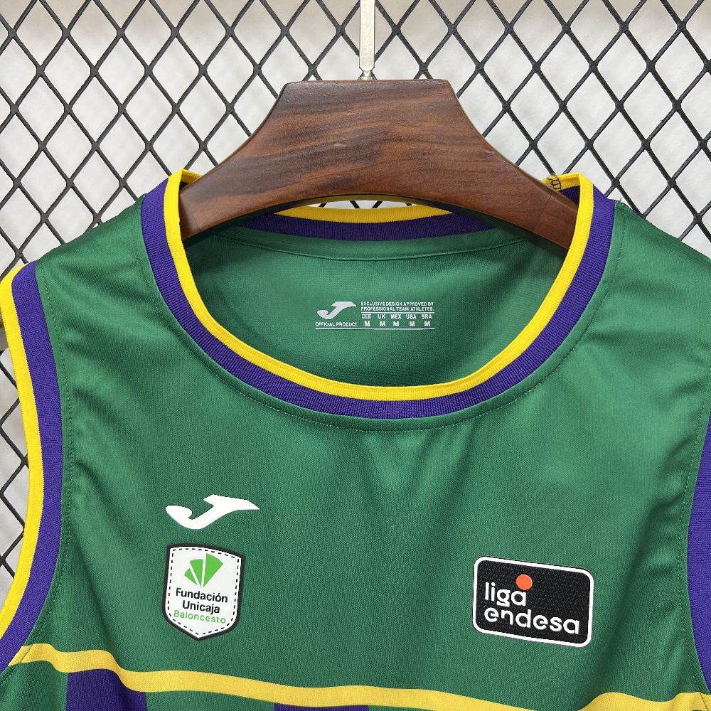 Mens Malaga Baloncesto 2025/26 Home Basketball Jersey - Image 5