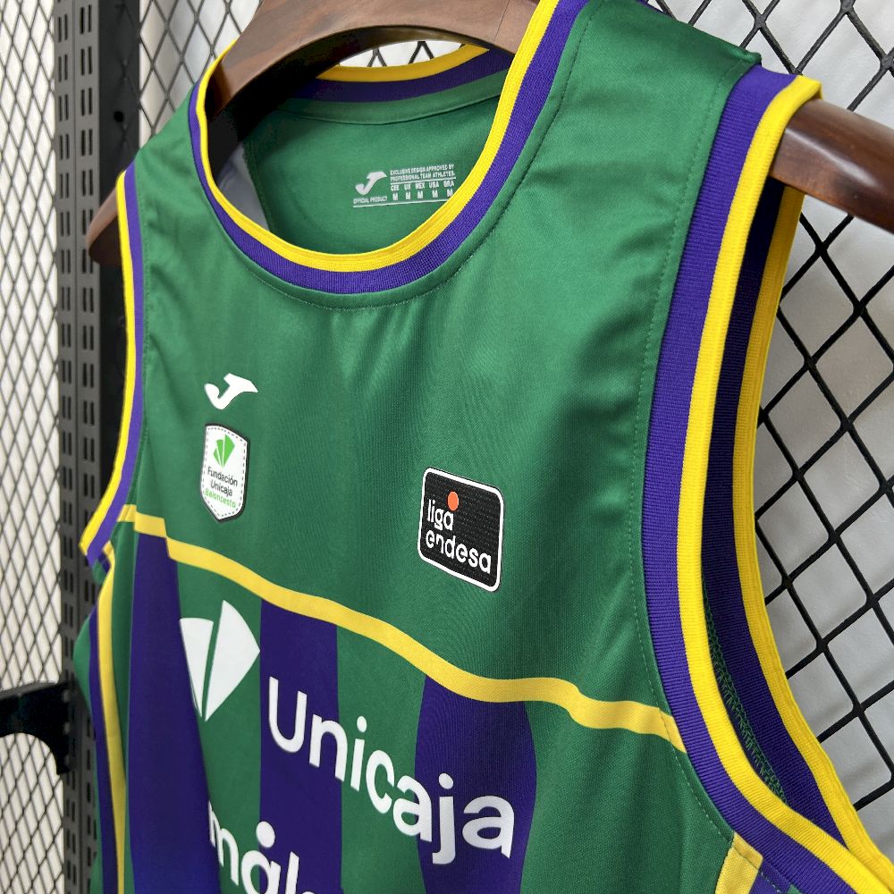 Mens Malaga Baloncesto 2025/26 Home Basketball Jersey - Image 4