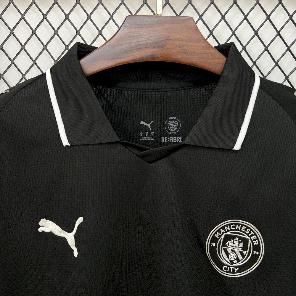 Mens Manchester City 2025/26 Away Long Sleeve Jersey - Image 7