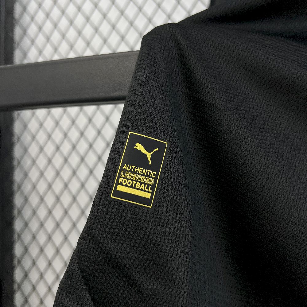 Mens Manchester City 2025/26 Away Long Sleeve Jersey - Image 4