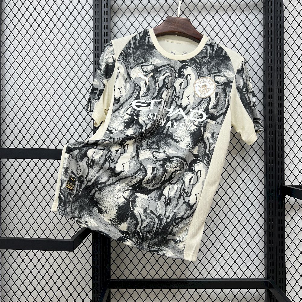 Mens Manchester City 2025/26 Year Of The Horse Special Edition Jersey