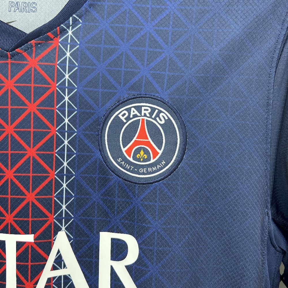 Mens Paris Saint-Germain 2025/26 Home Long Sleeve Jersey - Immagine 8