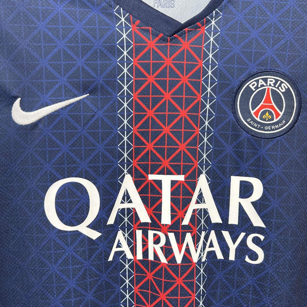 Mens Paris Saint-Germain 2025/26 Home Long Sleeve Jersey - Immagine 6
