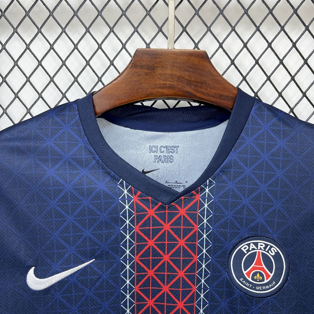 Mens Paris Saint-Germain 2025/26 Home Long Sleeve Jersey - Immagine 5