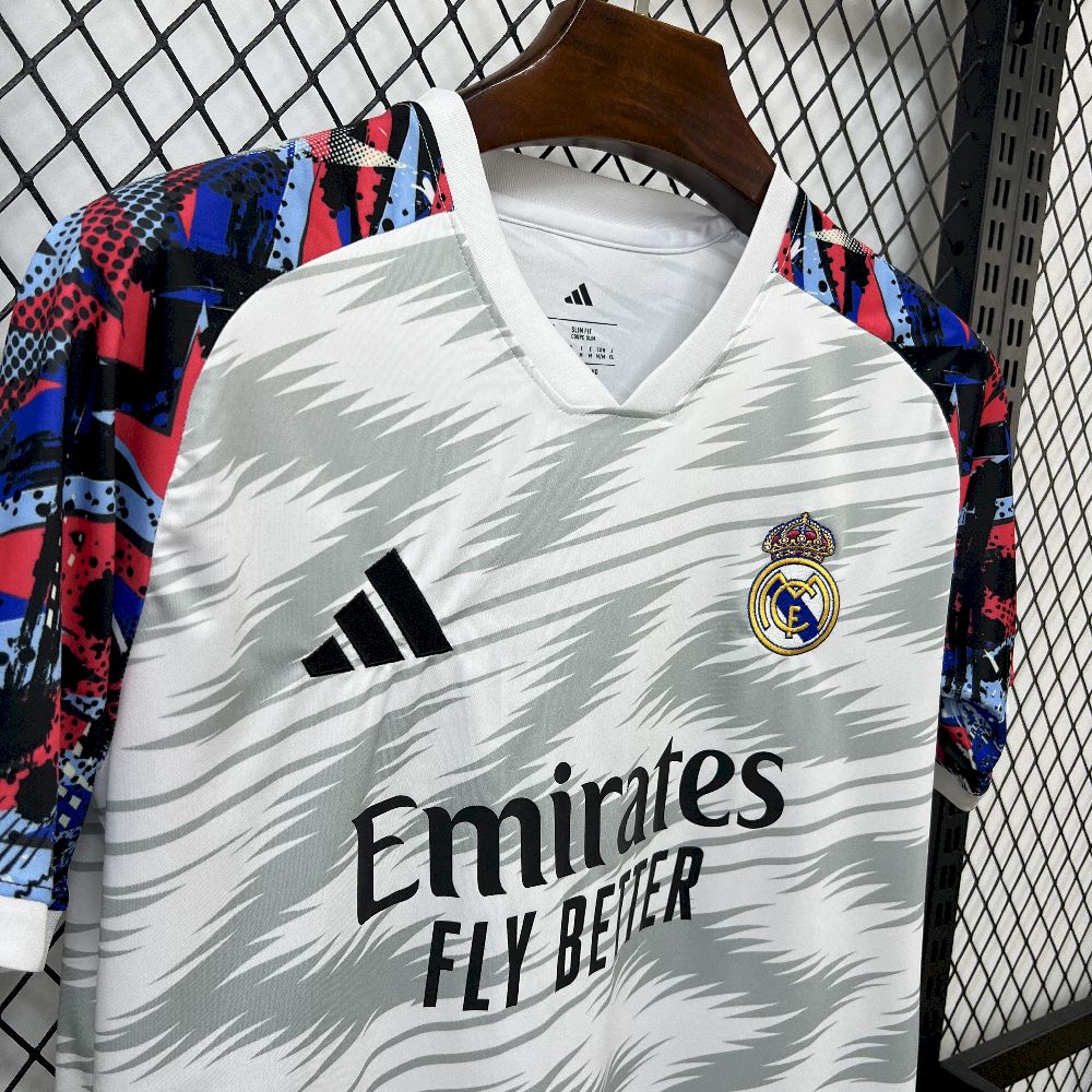 Mens Real Madrid 2025/26 Pre-Match Jersey - Image 3