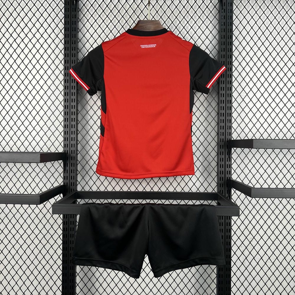 Kids Austria 2026 World Cup Home Kit - Jersey District