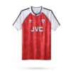 Camiseta local retro del Arsenal 1990/92