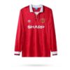 Maglia a maniche lunghe retro Manchester United 1992/94 Home