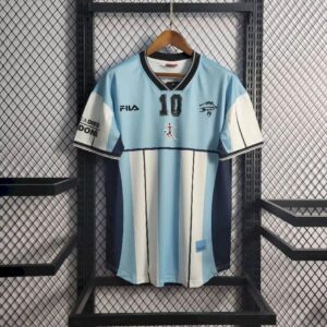 Alternative view of Retro Argentina 2010 Maradona Retirement Commemorative Edition Jersey