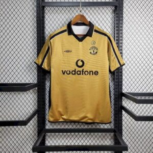 Alternative view of Retro Manchester United 2001/02 Centenary Reversible Away And Third Jersey