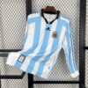 Retro Argentina 1998 Home Long Sleeve Jersey