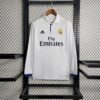 Retro Real Madrid 2016/17 Home Long Sleeve Jersey