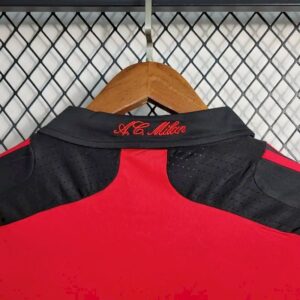 AC Milan 200708 Home Long Sleeves Retro Jersey 59683